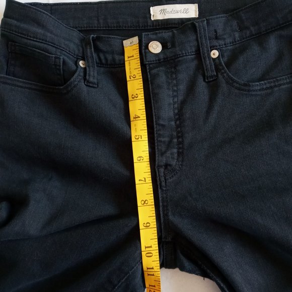 Madewell black 9" high-rise skinny  jeans - Picture 4 of 8